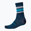 Kerékpáros zokni Endura BaaBaa Merino Stripe blueberry