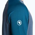 Férfi kerékpáros hosszú ujjú  Endura Singletrack Fleece ensign blue 4