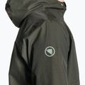 Férfi kerékpáros dzseki Endura Hummvee Waterproof Hooded bottle green 4