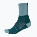 Női kerékpáros zokni Endura Baa Baa Merino Winter deep teal