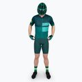 Férfi kerékpáros póló Endura FS260 Print S/S emerald green 2