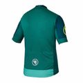 Férfi kerékpáros póló Endura FS260 Print S/S emerald green 10