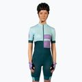 Női kerékpáros póló Endura FS260 Print S/S violet 2