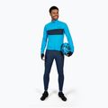 Férfi kantáros kerékpáros nadrág Endura FS260-Pro Thermo Bibtights II ink blue 3
