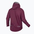 Férfi kerékpáros dzseki Endura MT500 Waterproof II aubergine 8