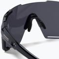 Endura Singletrack keret nélküli fekete/platina revo füst/tiszta ezüst villogó napszemüveg 4