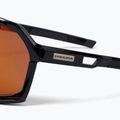 Endura Pro SL fekete/sunset revo barna/tiszta ezüst villanó tükör/borostyán napszemüveg 3