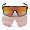 Endura Pro SL fekete/sunset revo barna/tiszta ezüst villanó tükör/borostyán napszemüveg 5