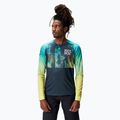 Férfi kerékpáros hosszú ujjú felső Endura Tropical Print Ltd atlantic