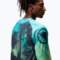 Férfi kerékpáros hosszú ujjú felső Endura Tropical Print Ltd atlantic 6