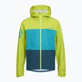 Férfi kerékpáros kabát Endura Singletrack II Waterproof lime green