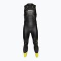 Férfi ZONE3 ujjatlan Vision triatlon szivacs fekete/lime/pisztoly fém 2