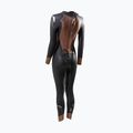 Női triatlonos búvárruha ZONE3 Thermal Agile 3 mm fekete/arany 2