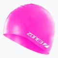 ZONE3 Szilikon úszósapka hi-vis rózsaszínű