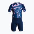 Férfi triatlon ruha ZONE3 Activate+ Trisuit print