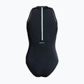Női egyrészes fürdőruha ZONE3 High Neck Costume black 2