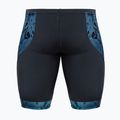 Férfi úszó jammer ZONE3 Performance Speed teal tie dye 2