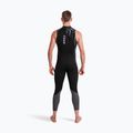 Férfi triatlonos úszóruha ZONE3 Glide Sleeveless Wetsuit black/grey 4