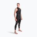 Férfi triatlonos úszóruha ZONE3 Glide Sleeveless Wetsuit black/grey 5