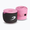 Boxkesztyű kötések Boxraw Hand Wraps pink 2