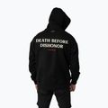 Férfi pulóver BOXRAW Death Before Dishonor Oversized Hoodie black 3