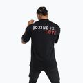 Férfi póló Boxraw Boxing is Love Oversized Black 3