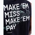 Férfi póló BOXRAW Make 'Em Miss Muscle black 9