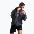 Férfi széldzseki Boxraw Genaro Oversized Windbreaker Hoodie charcoal 3