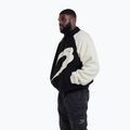 Férfi kabát Boxraw Walker Sherpa black/cream 5