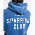 Férfi pulóver BOXRAW Sparring Club Oversized Hoodie washed baby blue 9