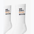 Férfi zokni BOXRAW We Don't Play Boxing Crew 3 pairs white 4