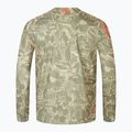 Férfi Endura Grid Floral Ltd kerékpáros hosszú ujjú tweed zöld 5