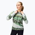 Női kerékpáros hosszú ujjú Endura Patchwork Ltd W machair zöld