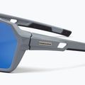Endura Singletrack dreich szürke/kék revo füst/tiszta ezüst flash tükör napszemüveg 4
