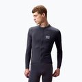 Férfi kerékpáros hosszú ujjú póló Endura Alltrack Ride carbon grey