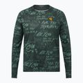 Férfi kerékpáros hosszú ujjú póló Endura Singletrack Print carbon grey