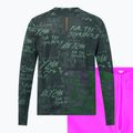 Férfi kerékpáros hosszú ujjú póló Endura Singletrack Print carbon grey 2