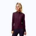 Női kerékpáros pulóver Endura Loop Ride L/S Jersey black cherry