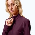 Női kerékpáros pulóver Endura Loop Ride L/S Jersey black cherry 5