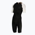 Férfi triatlonos overall HUUB Collective Tri Suit black/white 3