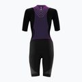 Női kerékpáros öltöny HUUB Pinnacle Tri Suit W fekete / szőlő 2