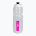 HUUB kerékpáros vizes palack 750 ml átlátszó rózsaszínű