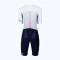 Női triatlon overál HUUB Anemoi 3 SUB22 white/navy/pink 2
