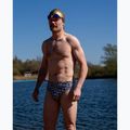 Férfi úszóalsó HUUB Trunk Yee gray/orange 3