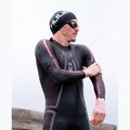Férfi triatlonos úszóruha HUUB Aerious III 3:5 black/red 4