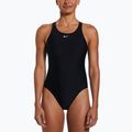Női egyrészes fürdőruha Nike Fastback black