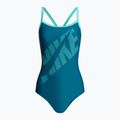 Női egyrészes fürdőruha Nike Tilt Logo kék NESSA007-400