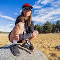 Női barefoot cipő Vivobarefoot Primus Trail Knit Fg obsidian/obsidian 8