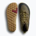 Férfi barefoot cipő Vivobarefoot Tracker Leather dark olive 6