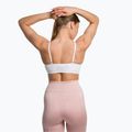 Gymshark Seamless Bralette magas nyakú fitnesz melltartó fehér 3